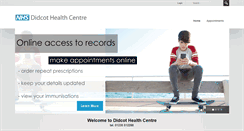 Desktop Screenshot of didcothealthcentre.com